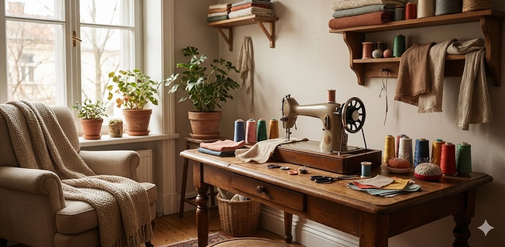 The Mending Room Workspace